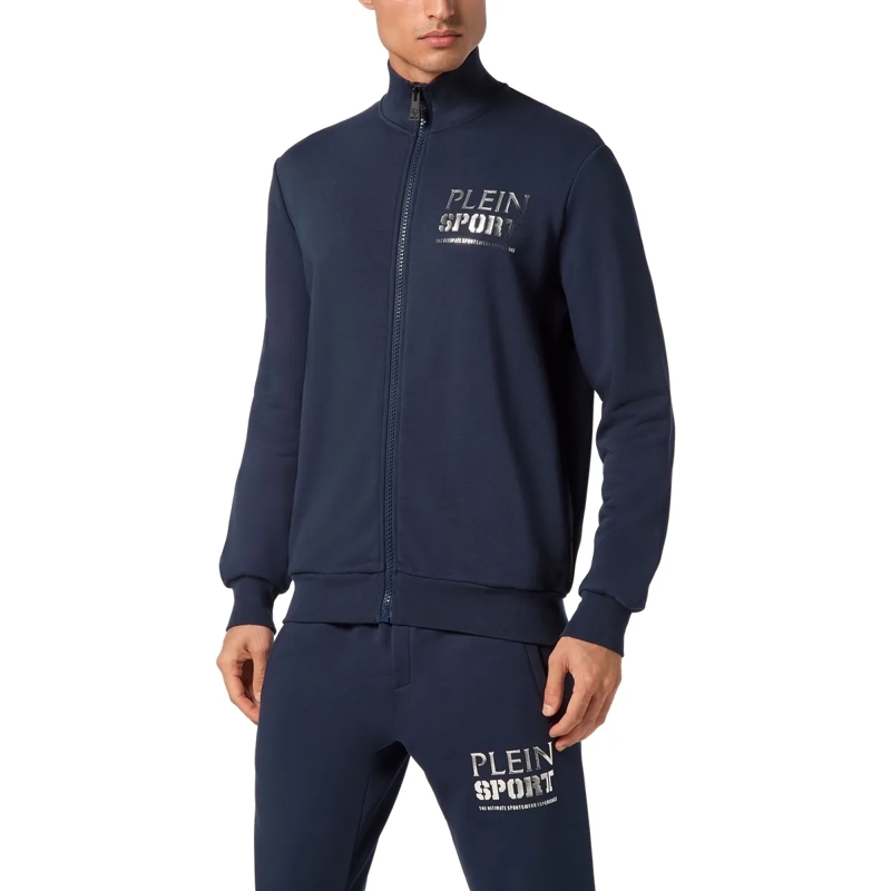 Plein Sport Daunenjacke Sweatjacke Tiger dunkel-blau(Image 3)