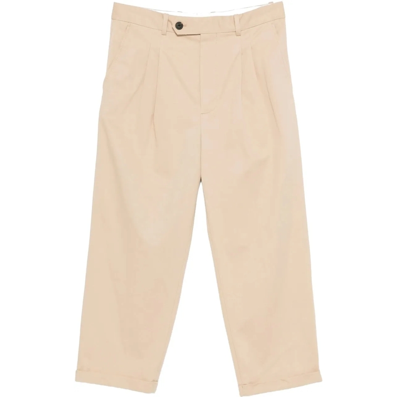 Drôle De Monsieur Jeans mit geradem Bein Trousers Beige beige