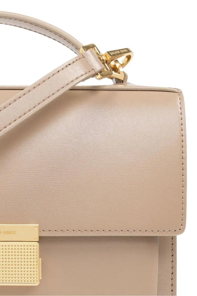 Thumbnail - Golden Goose Hobo Bags - Structured Minimalist Black Bag With Timeless Appe - Gr. unisize - in Rosa - für Damen