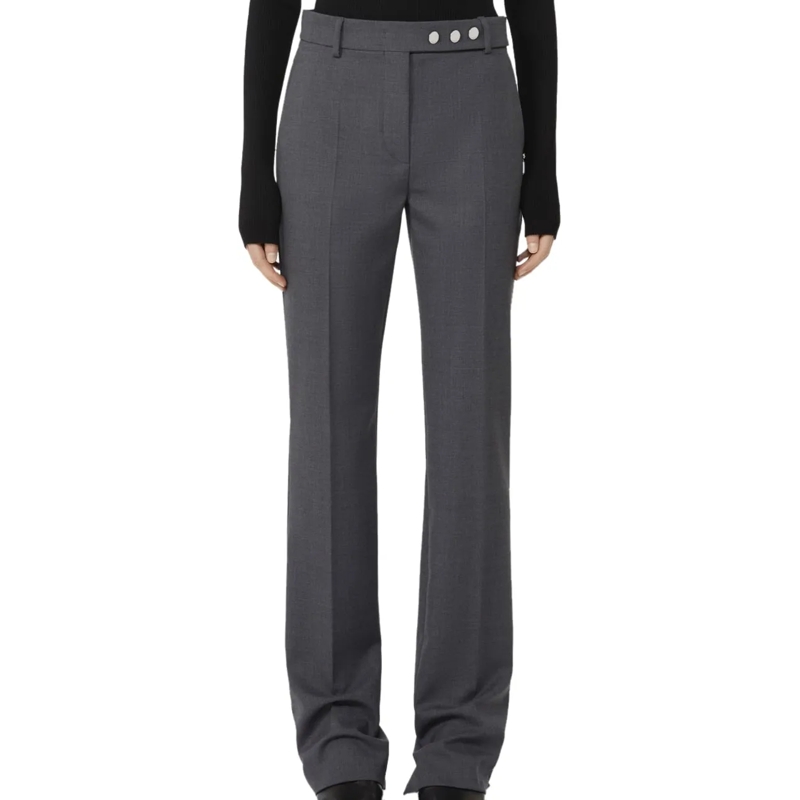 Sportmax  Trousers Grigio Antracite grau