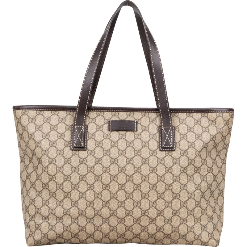 Gucci Tote Gucci GG Supreme Monogram Handbag braun