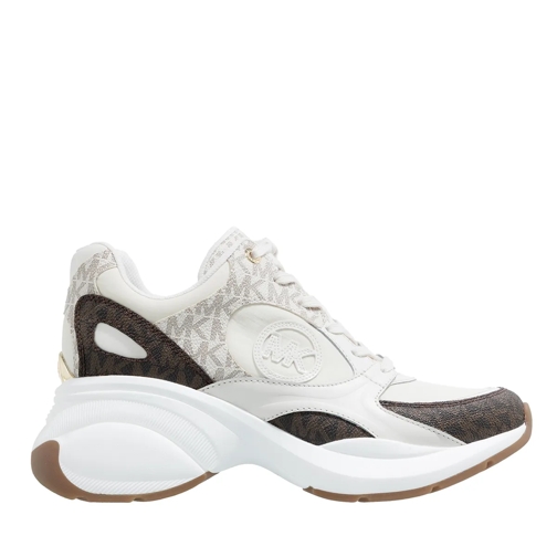 MICHAEL Michael Kors Low-Top Sneaker Zuma Trainer Brown Multi