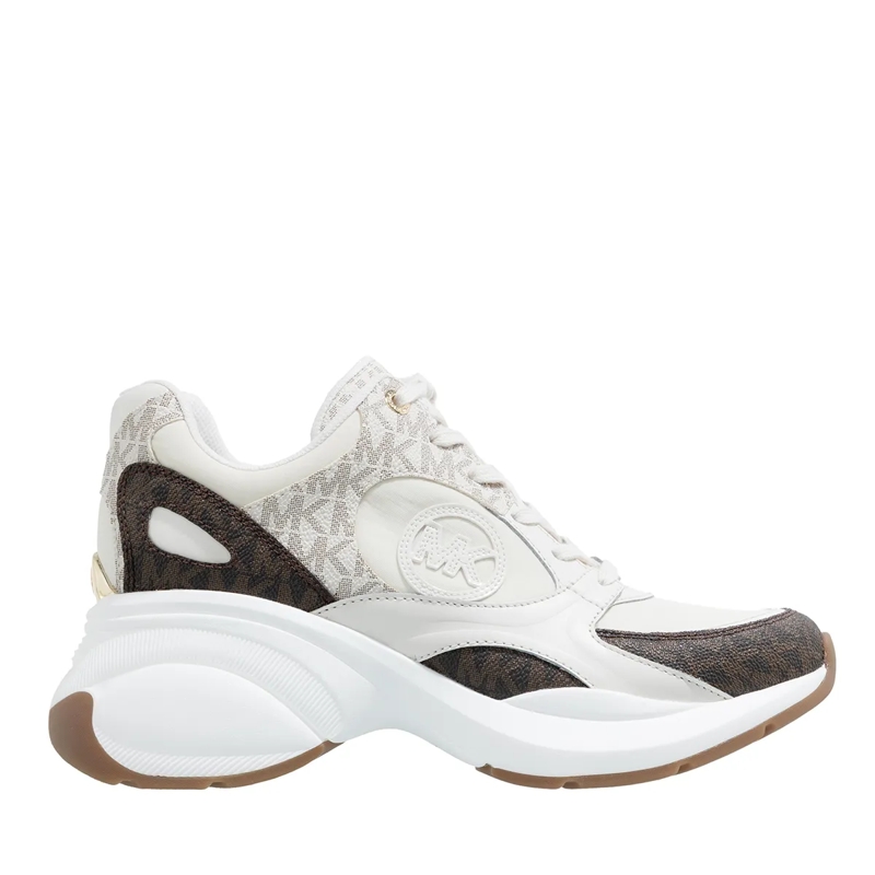 MICHAEL Michael Kors Low-Top-Sneaker Zuma Trainer Brown Multi