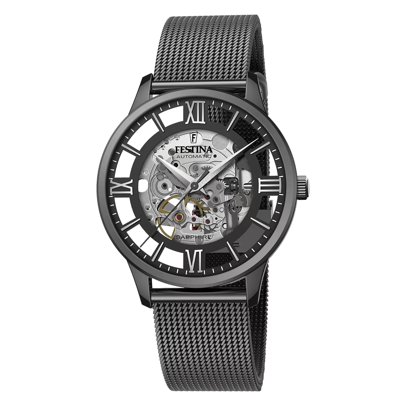 Festina Uhren - Festina herren Automatikuhr Schwarz F20535-1 - Gr. unisize - in Schwarz - für Damen