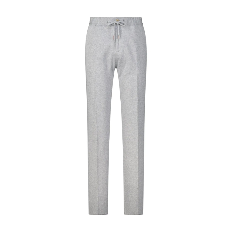 Maurizio Baldassari Freizeithose Sweatpants aus Baumwoll-Melange grau