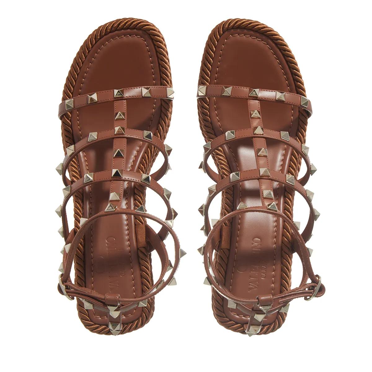 Thumbnail - Valentino Garavani Espadrilles - Wedge Espadrillas - Gr. 37 (EU) - in Braun - für Damen