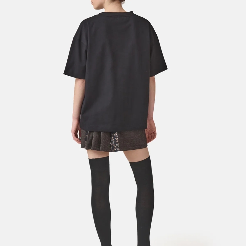 Helene Galwas Bluse Oversize T-Shirt LINDA schwarz(Image 3)