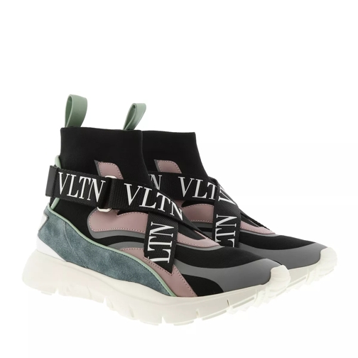 Valentino Garavani Heroes Her Knit Sneakers Black/Multi Low-Top Sneaker