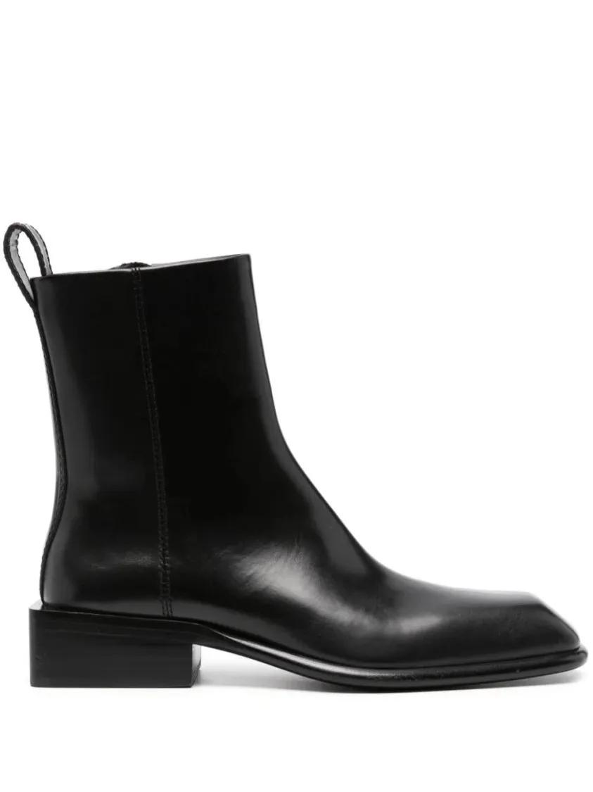 Alexander Wang Stiefel - Throttie Ankle Boots - Gr. 39,5 (EU) - in Schwarz - für Damen