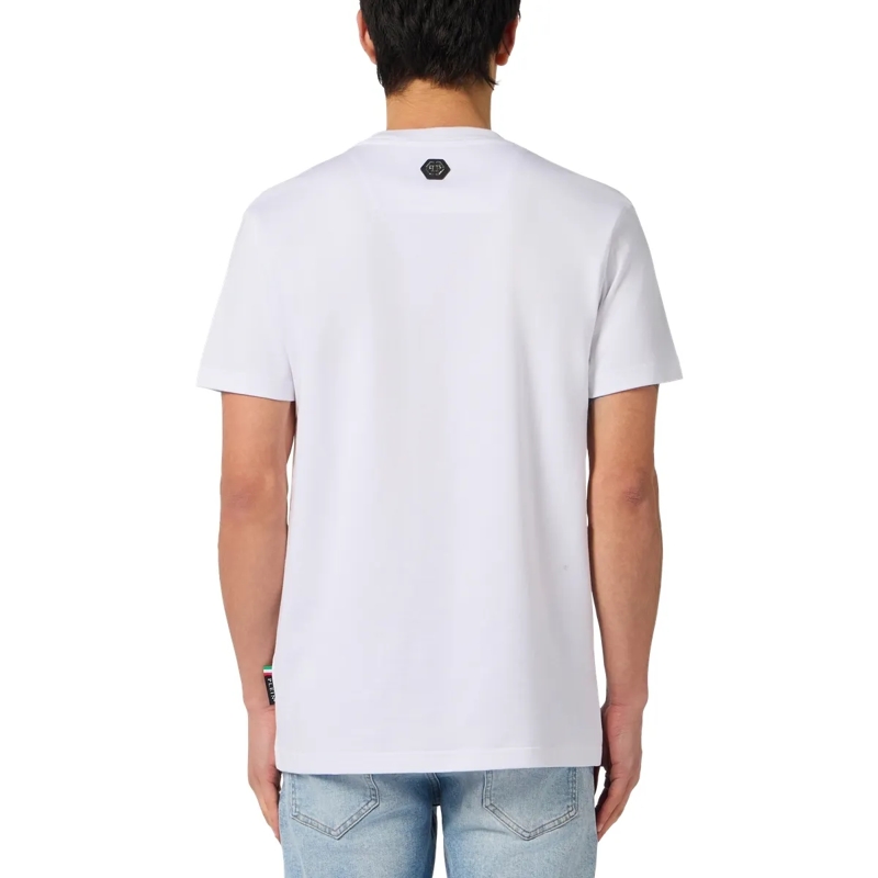 Philipp Plein T-Shirt Round Neck T-Shirt Baby Devil Small weiss(Image 2)