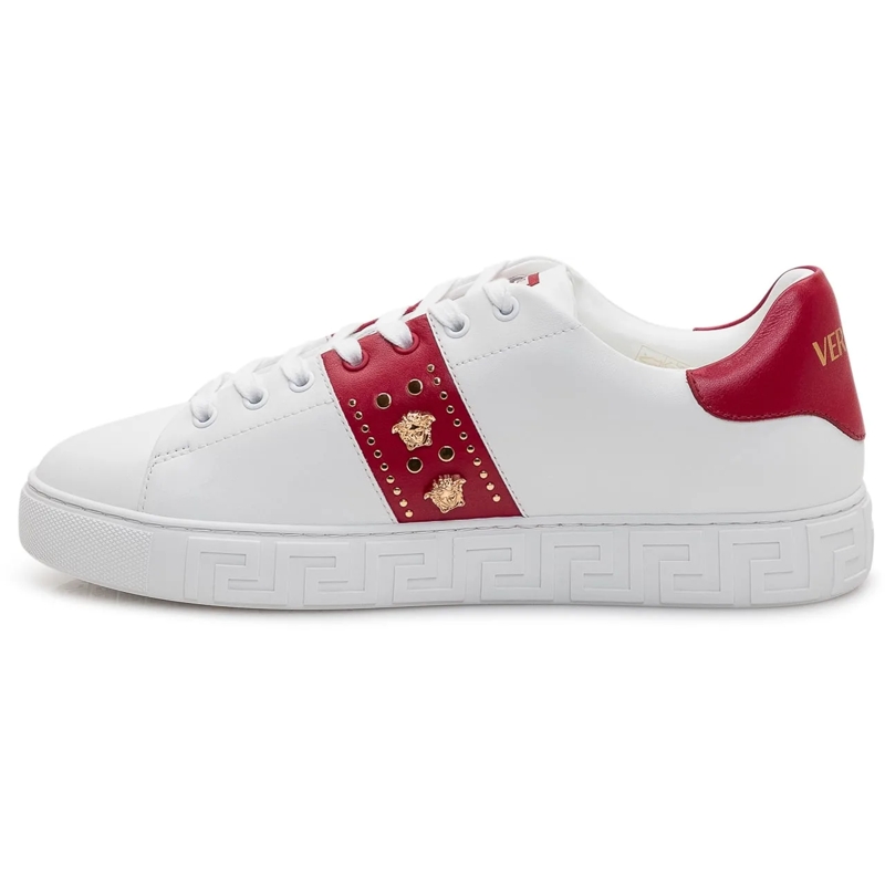 Versace Low-Top-Sneaker Sneakers Greca weiß(Image 4)