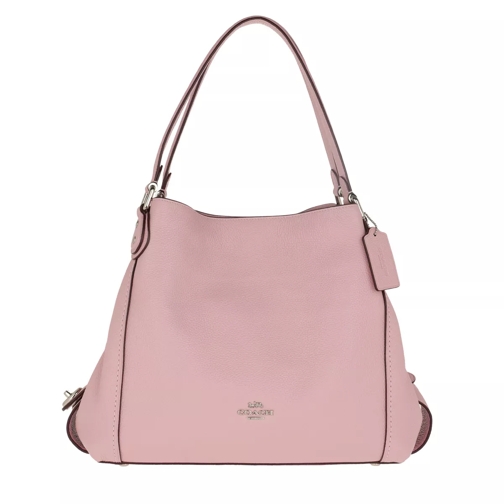 Coach Polished Pebble Leather Edie 31 Shoulder Bag Pink Tote