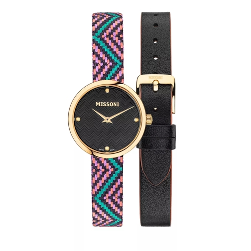 Missoni M1 Gift Set Watch Multicolor Quartz Watch
