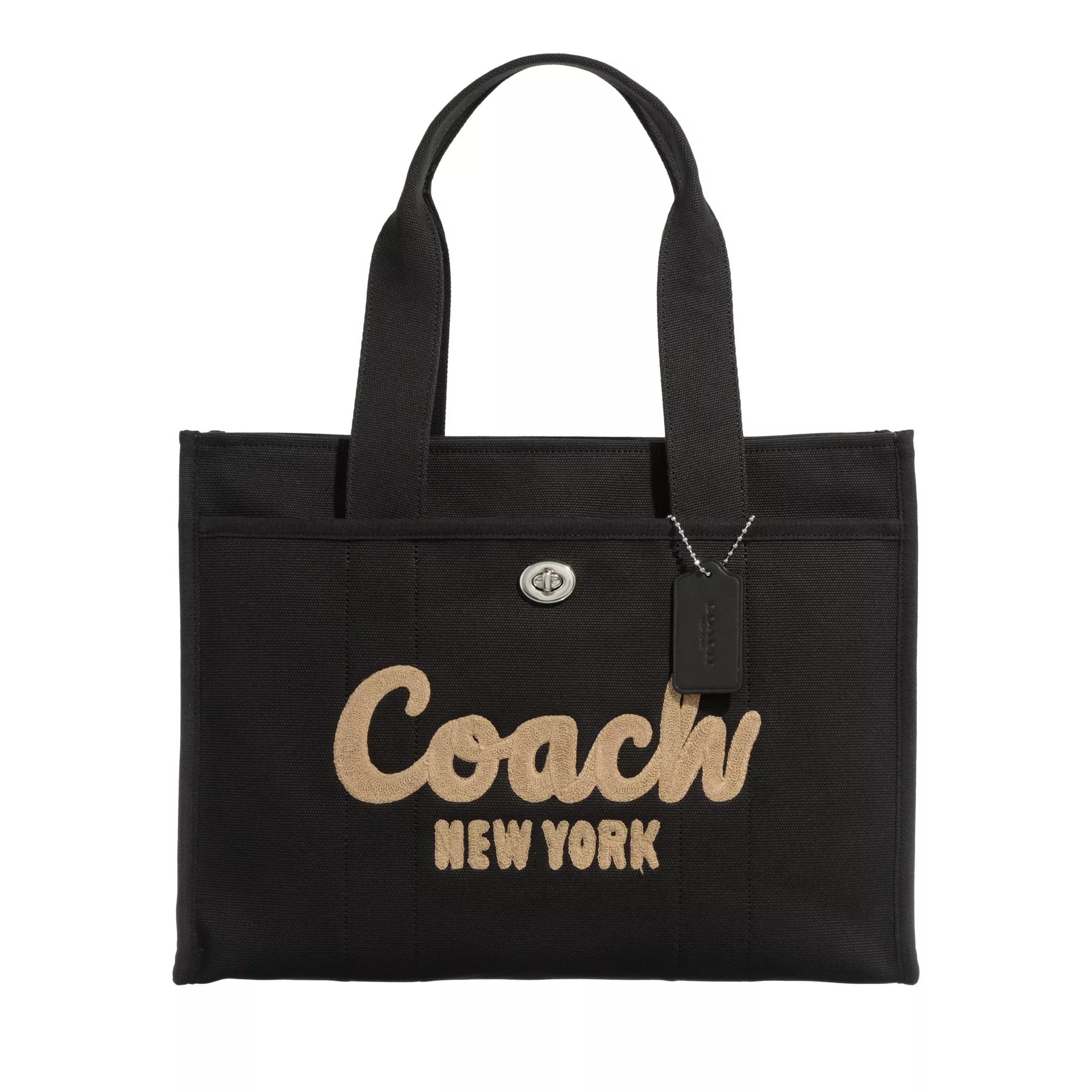 Coach Cargo Tote 42 Black Tote