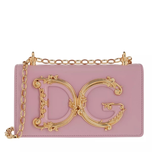 Dolce&Gabbana DG Crossbody Leather Rosa Crossbody Bag