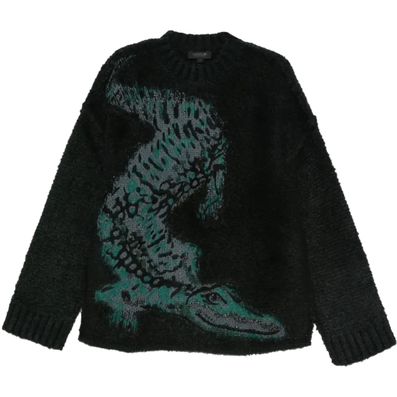 Lacoste Pull Fashion Show Sweater Manuel Varech Fonce/multico mehrfarbig