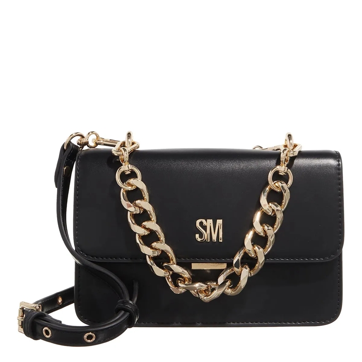 Black gold chain crossbody bag online