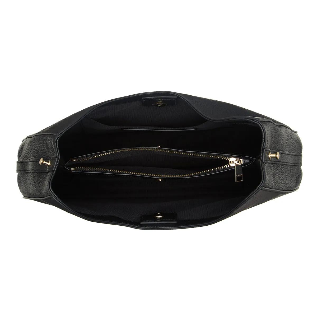 Furla Hobo bags Nuvola L Hobo in zwart