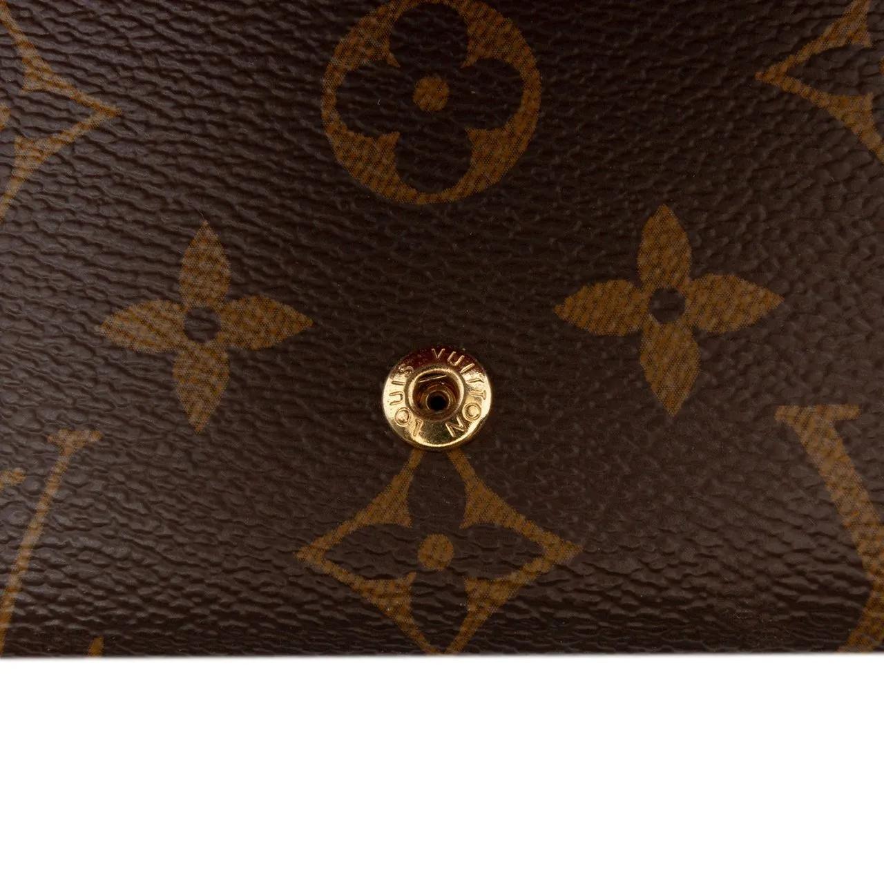 Thumbnail - Louis Vuitton Portemonnaie - Monogram Josephine Long Wallet - Gr. unisize - in Braun - für Damen
