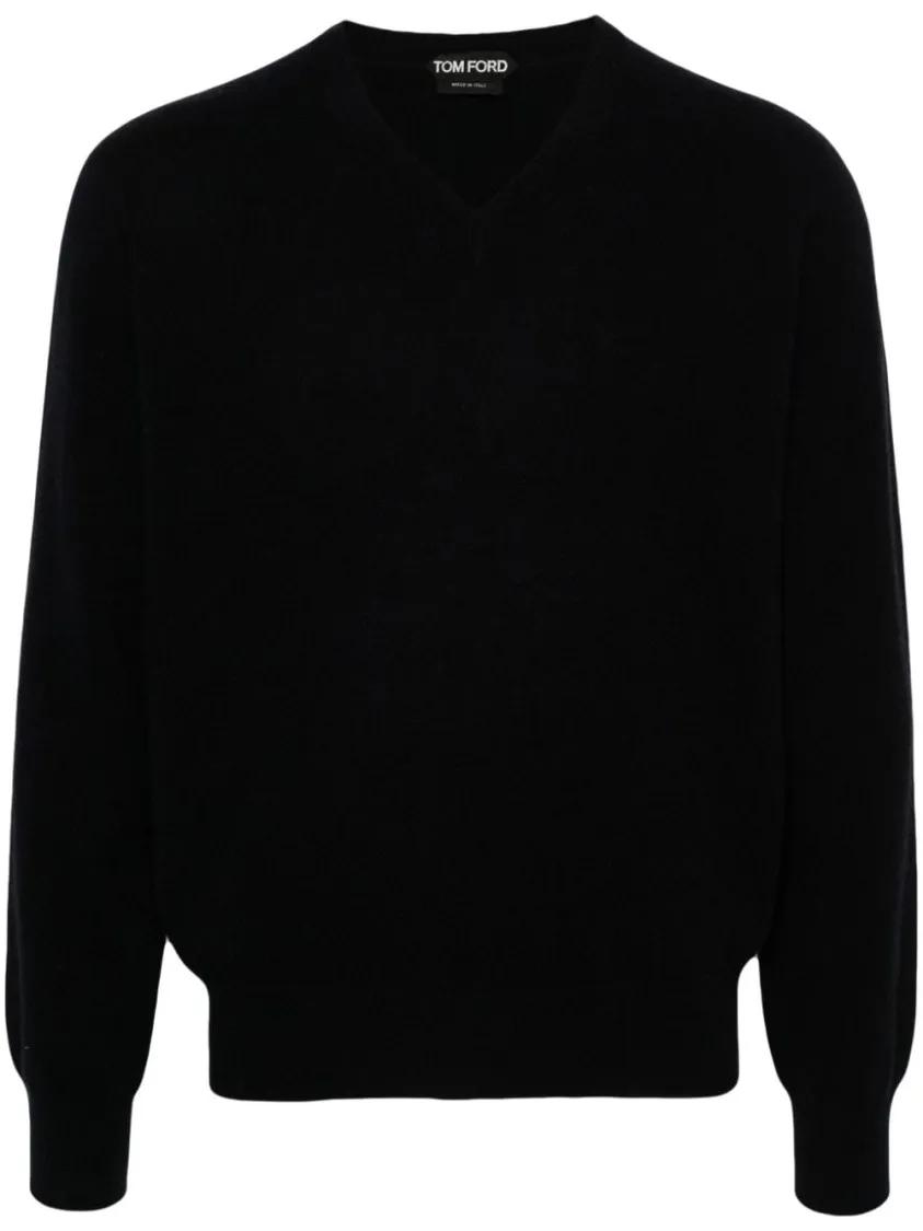 Tom Ford - Cashmere Sweater - Größe 50 - blau