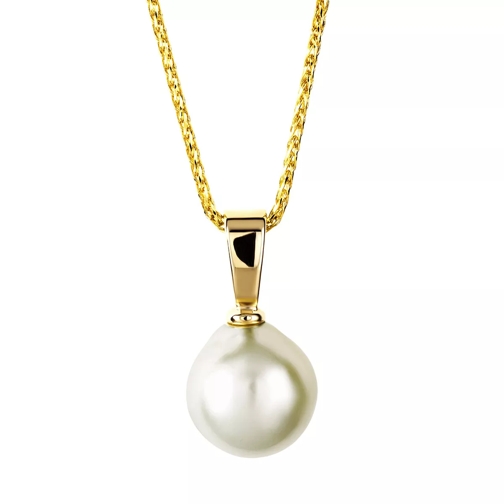 BELORO Pendant/Chain 585 1 South See Culture Pearl 9-10 m Yellow Gold Medium Halsketting