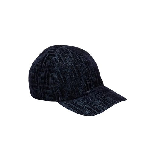 Fendi Hut Baseball Ff Jacquard Black