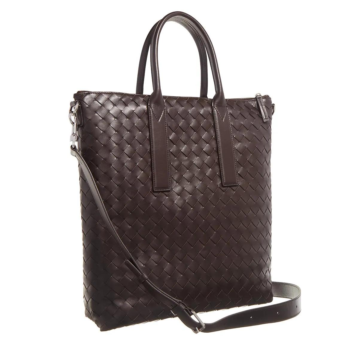 Bottega Veneta Totes & shoppers North-South Intrecciato Tote Bag in bruin