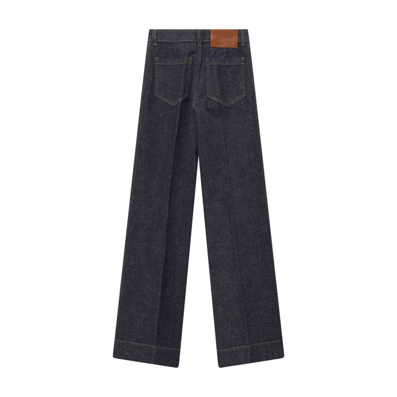 Victoria Beckham Jeans Wide Leg Jeans Alina blau(Image 3)