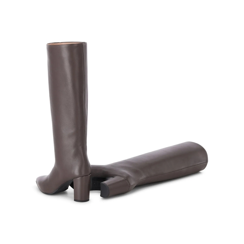 Jubile' Schnürschuhe Stiefel mit Absatz braun(Image 2)