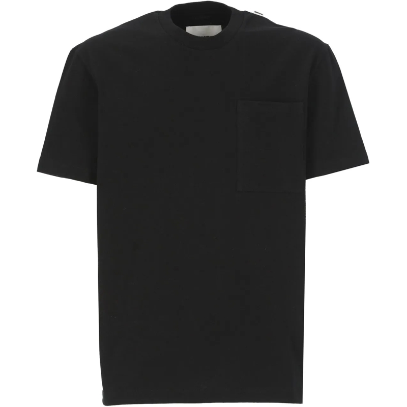 Jil Sander T-Shirt T-shirt W/pocket Black schwarz
