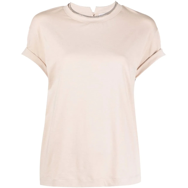 Brunello Cucinelli T-Shirt T-Shirts And Polos Beige beige