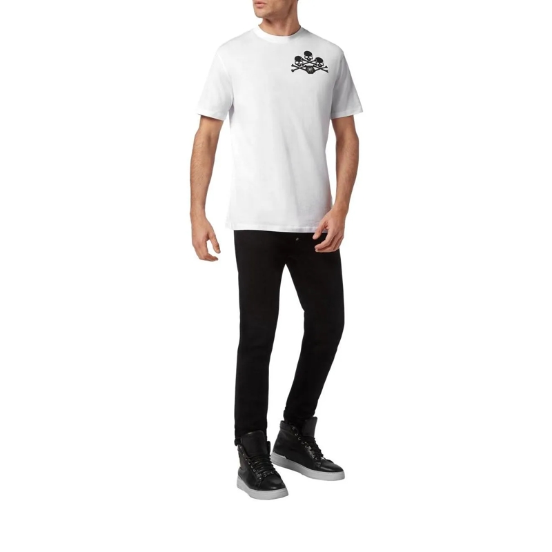 Philipp Plein T-Shirt T-Shirt Skull weiss(Image 3)