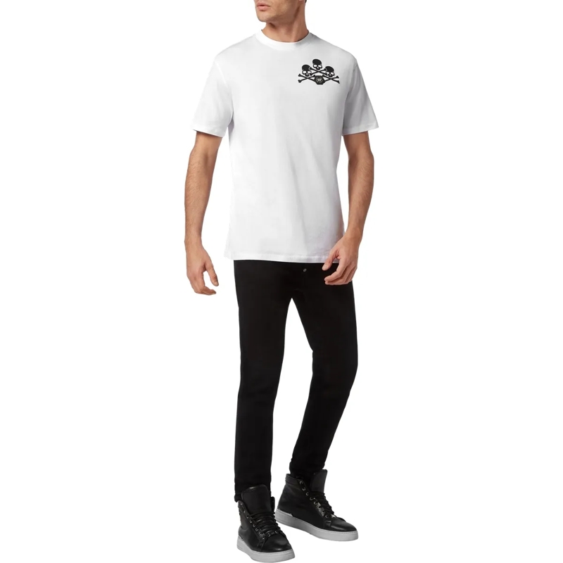 Philipp Plein T-Shirt T-Shirt Skull weiss(Image 4)