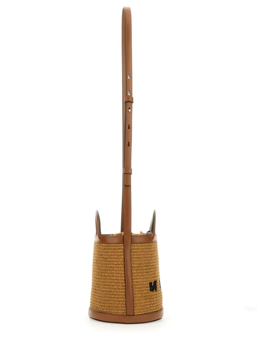Marni Hobo bags "Tropicalia" Micro Bag in bruin