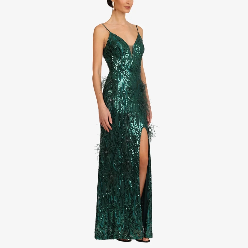 Kraimod Abendkleid Abendkleid dunkel-grün(Image 3)