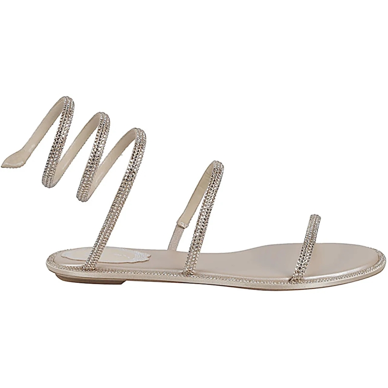 René Caovilla Sandalen Sandals Beige beige