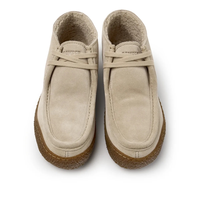 Camper Stiefeletten Der Peu Terreno ist ein lässiger Schuh mit Rundumn hellbeige(Image 5)