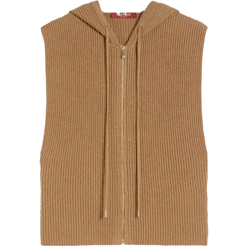 Max Mara Veste de transition Jackets Camel beige