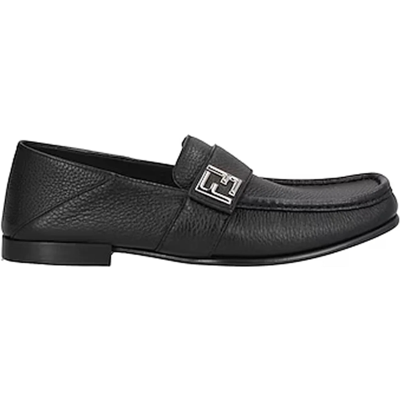 Fendi Loafer Fendi Leather Loafers schwarz