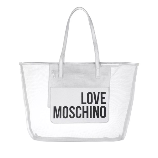 Love Moschino Handle Bag Argento Rymlig shoppingväska