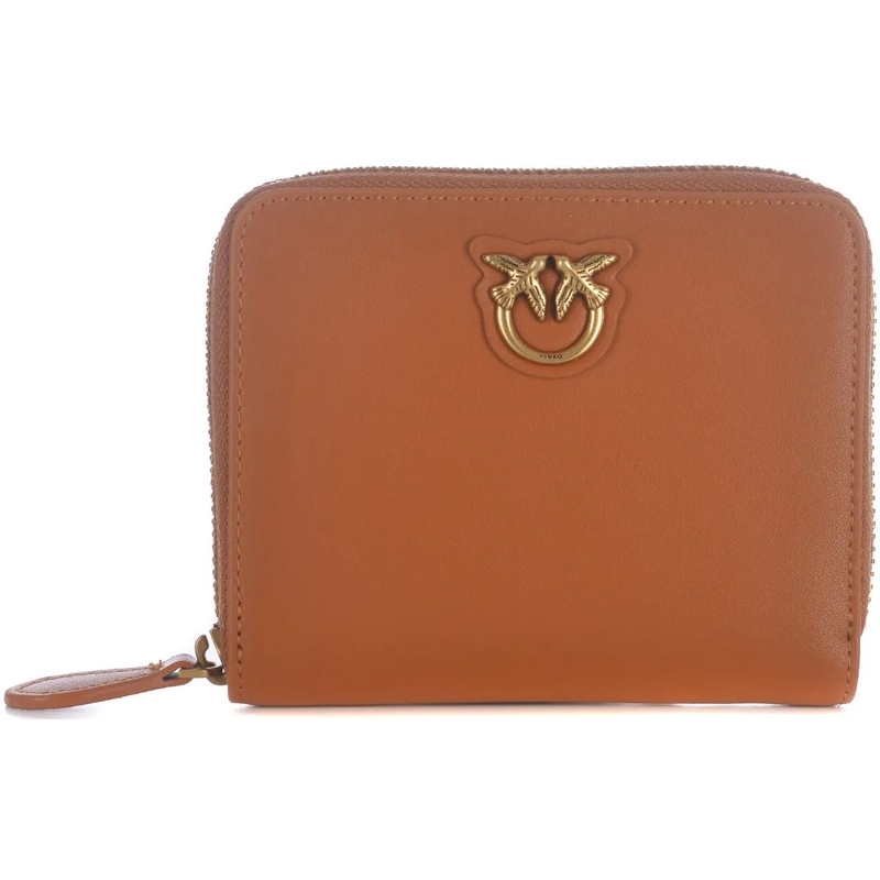 Pinko Geldbörse Wallets Leather Brown braun