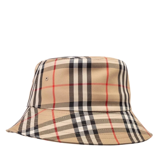 Burberry Vintage Check Bucket Hat Archive Beige Cappello da pescatore