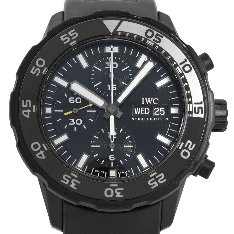 IWC Automatikuhr Aquatimer Schwarz