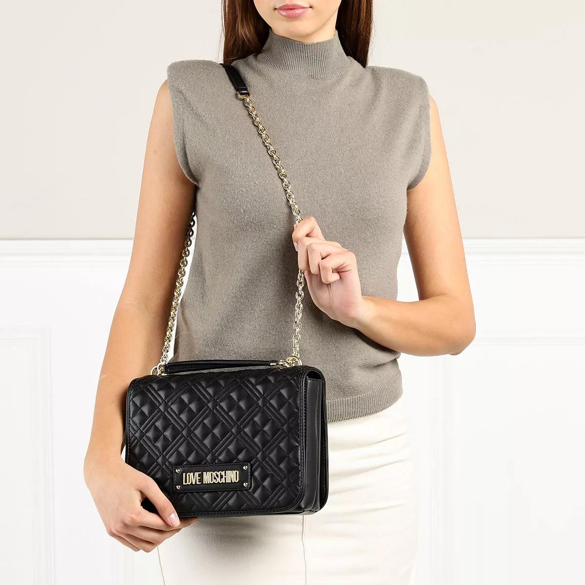 Love moschino borsa discount quilted pu nero