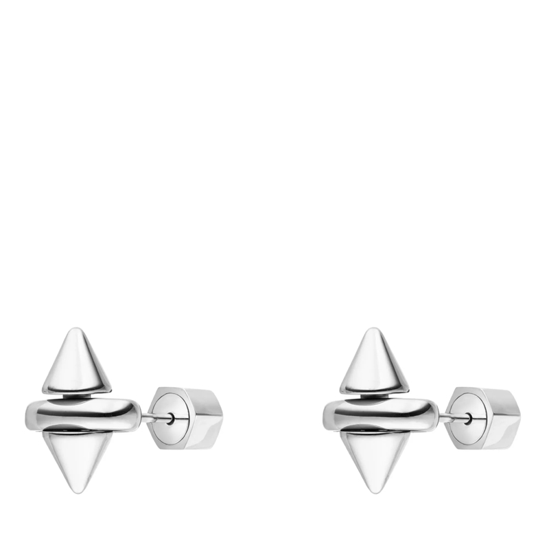 Liebeskind Berlin Ohrstecker Edelstahl Spikes silber(Image 4)