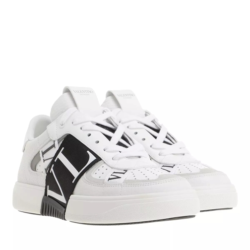 Valentino Garavani VLTN Low Top Sneakers Calf Leather White/Black Low-Top Sneaker