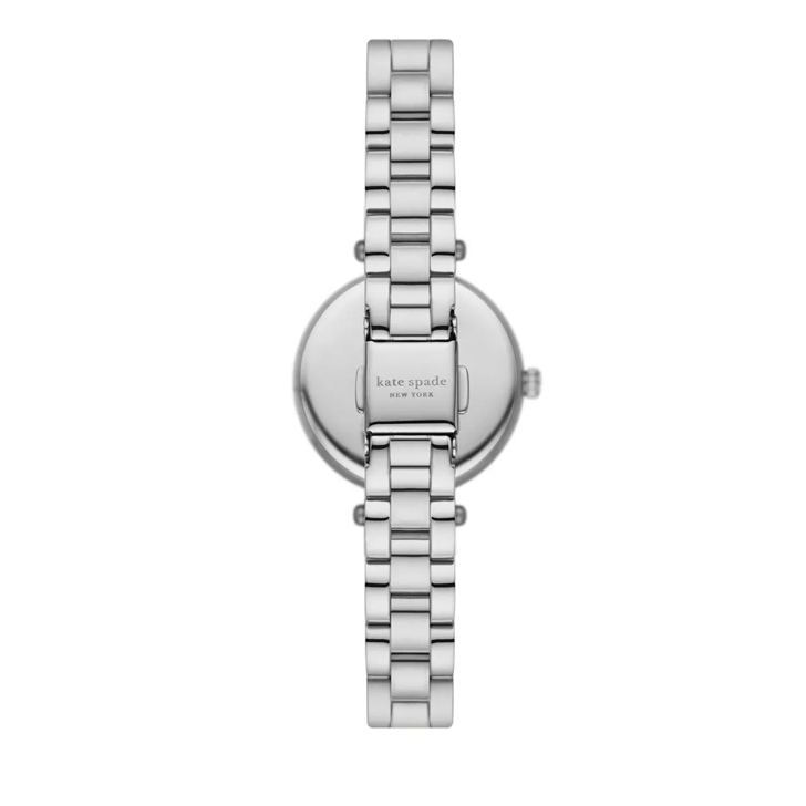 Kate Spade New York holland dreizeigeruhr aus edelstahl Silver