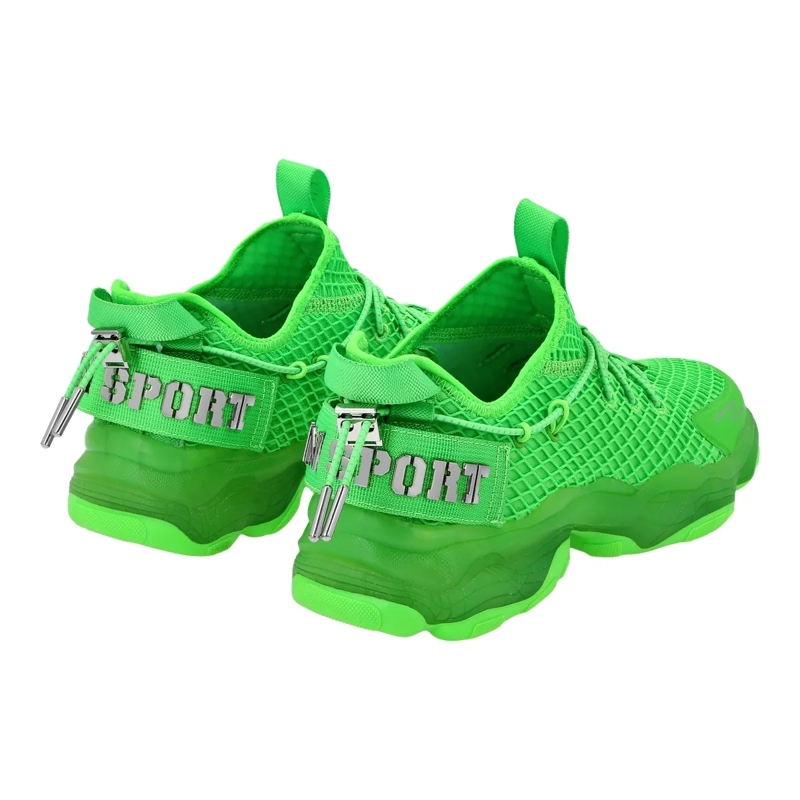 Plein Sport Low-Top-Sneaker Runner Sneaker Tiger Attack//Gen.x.4 grün(Image 10)