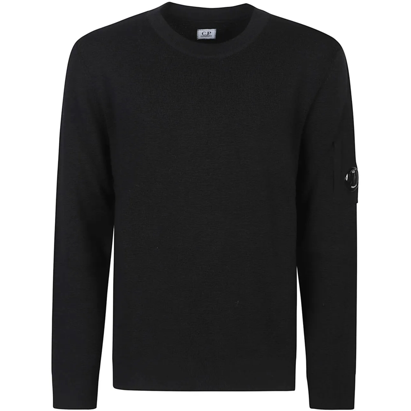 CP Company  Re-wool Sweater Black schwarz