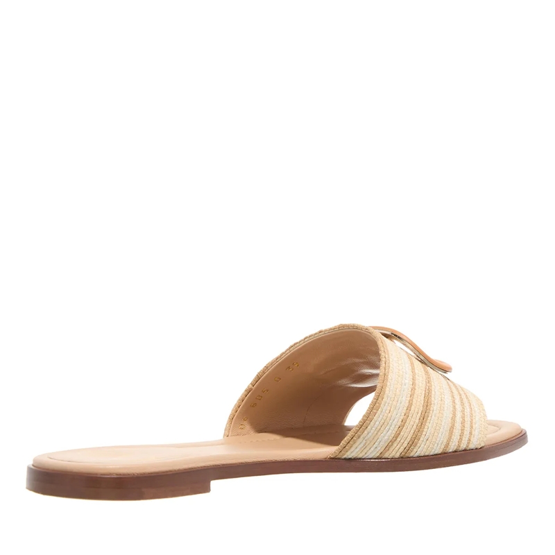 Valentino Garavani Slipper VLogo Slide Beige(Image 4)